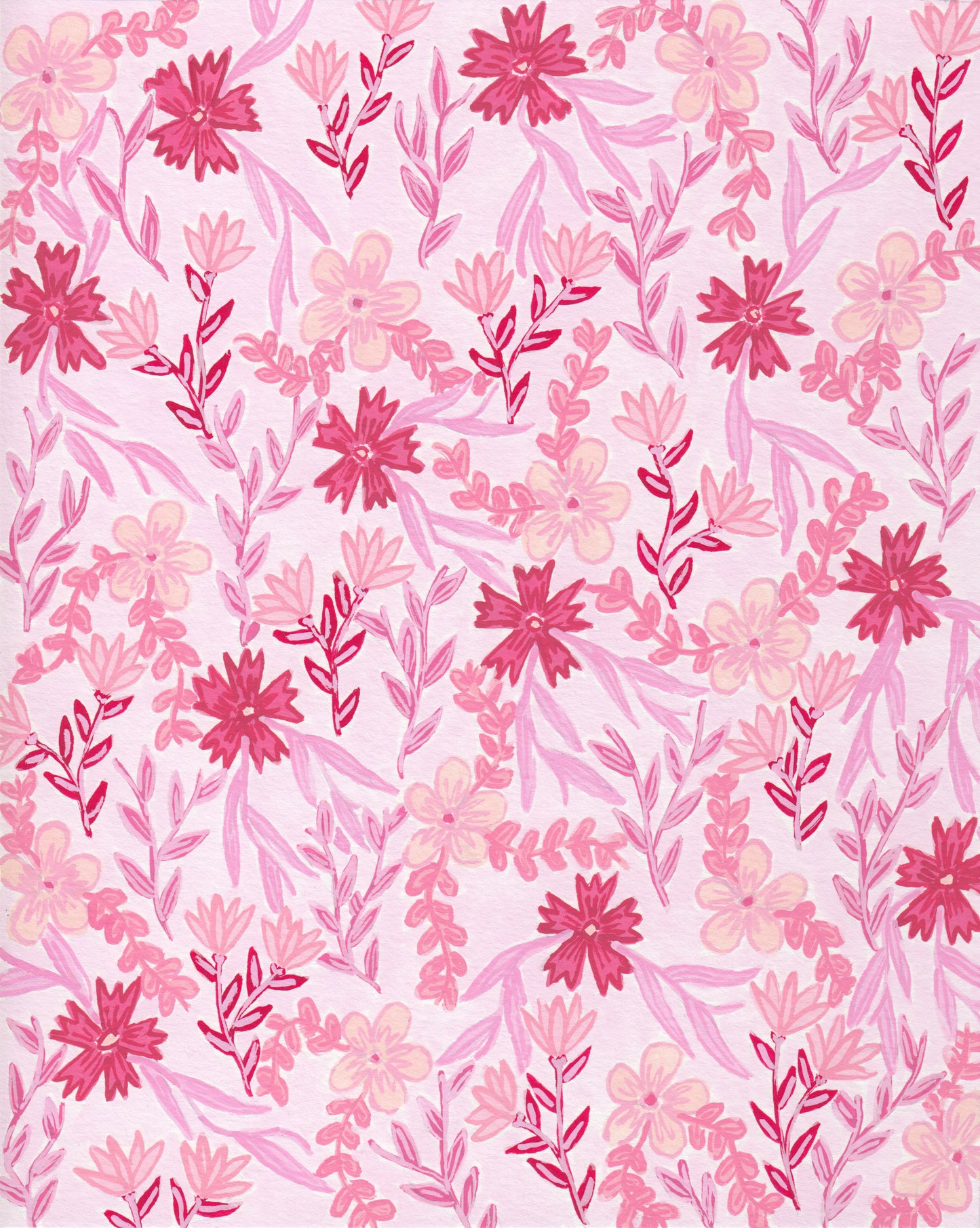 Caroline's Garden Print